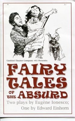 edward-einhorn-fairy-tales-of-absurd-signed-playbill e0e1191118da78a4ee50052d6d60d65d