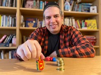 Playing Dreidel remote